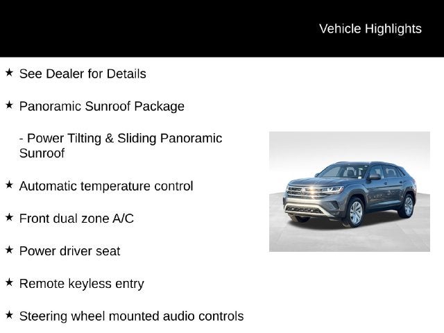 2022 Volkswagen Atlas Cross Sport 2.0T SE w/Technology