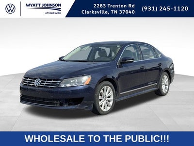 2012 Volkswagen Passat 2.5 SEL