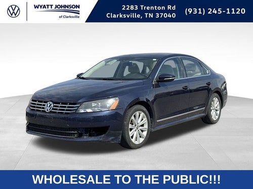 2012 Volkswagen Passat 2.5 SEL