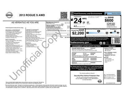 2013 Nissan Rogue S