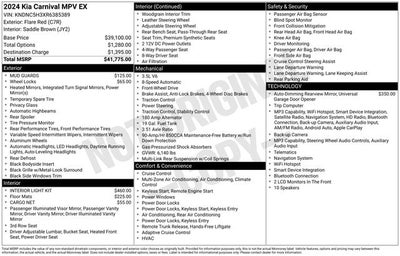 2024 Kia Carnival EX