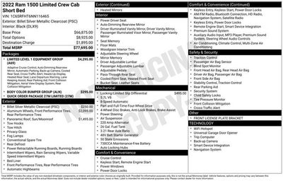 2022 RAM 1500 Limited