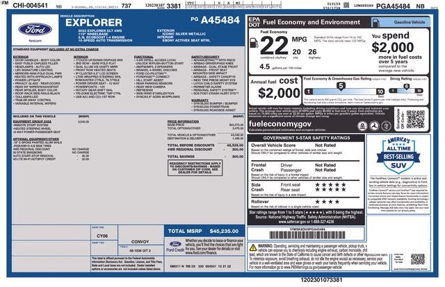 2023 Ford Explorer XLT