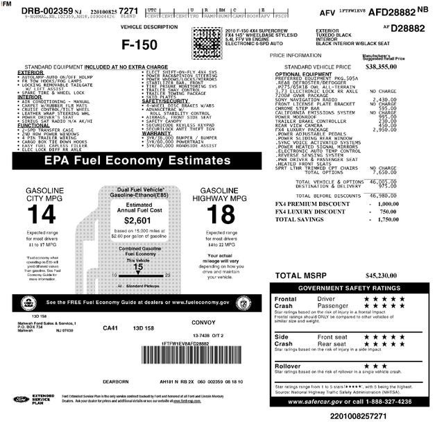 2010 Ford F-150 Base