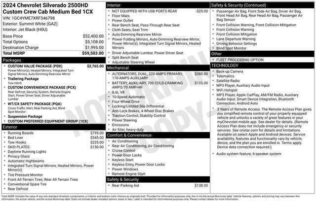 2024 Chevrolet Silverado 2500HD Custom