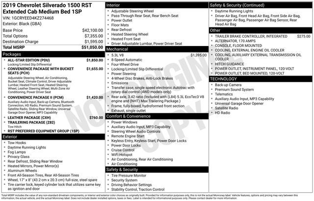 2019 Chevrolet Silverado 1500 RST