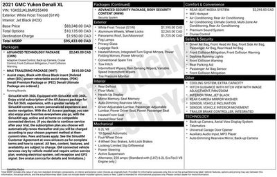 2021 GMC Yukon XL Denali