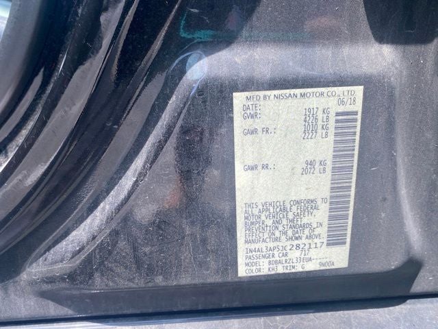 2018 Nissan Altima 2.5 SL