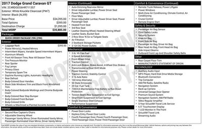 2017 Dodge Grand Caravan GT