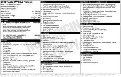 2020 Toyota RAV4 XLE Premium