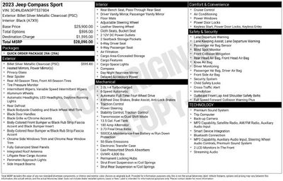 2023 Jeep Compass Sport