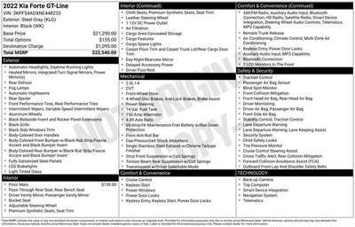 2022 Kia Forte GT-Line