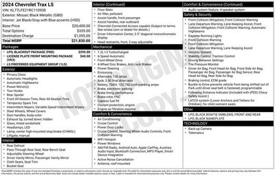 2024 Chevrolet Trax LS