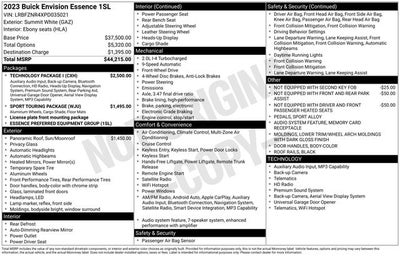 2023 Buick Envision Essence