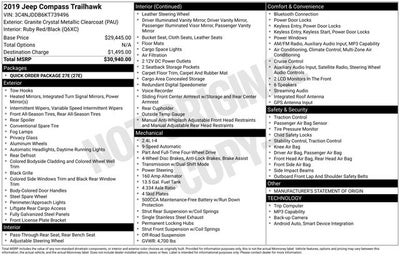 2019 Jeep Compass Trailhawk