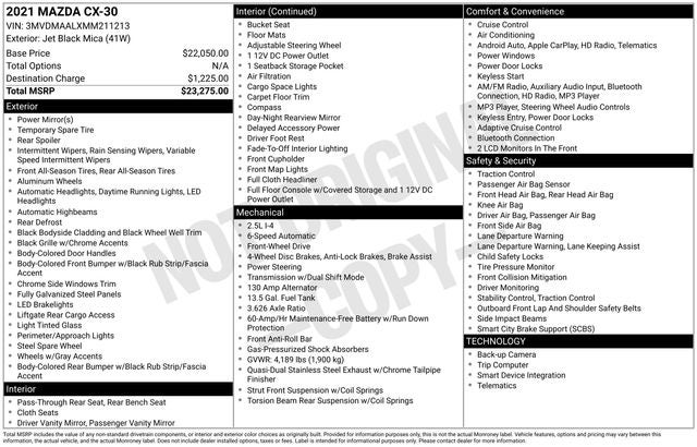 2021 Mazda Mazda CX-30 2.5 S