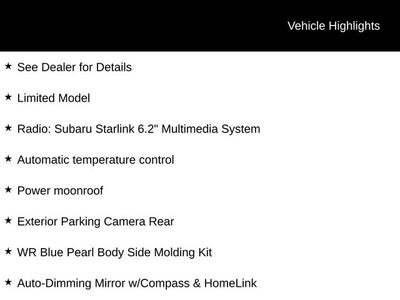 2016 Subaru WRX Limited