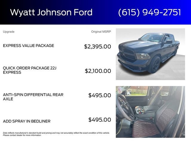 2018 RAM 1500 Express