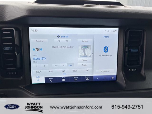 2024 Ford Bronco Black Diamond