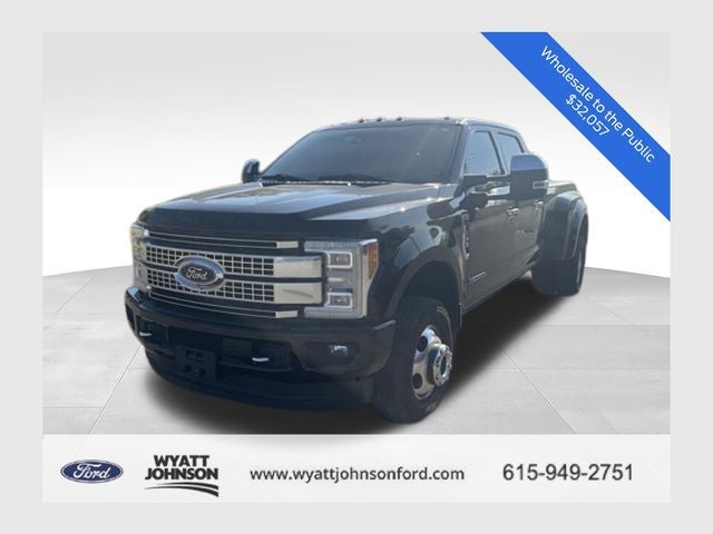 2018 Ford F-350SD Platinum DRW