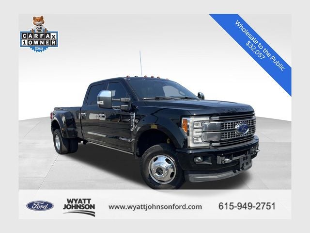 2018 Ford F-350SD Platinum DRW