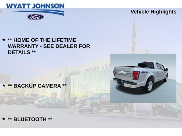 2017 Ford F-150 Platinum