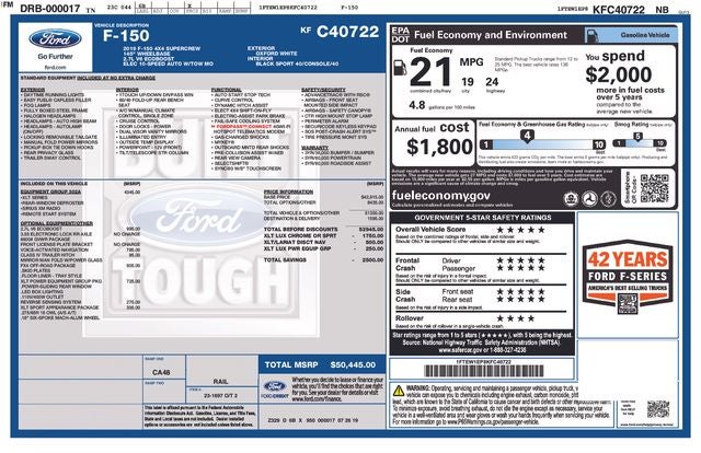 2019 Ford F-150 XLT