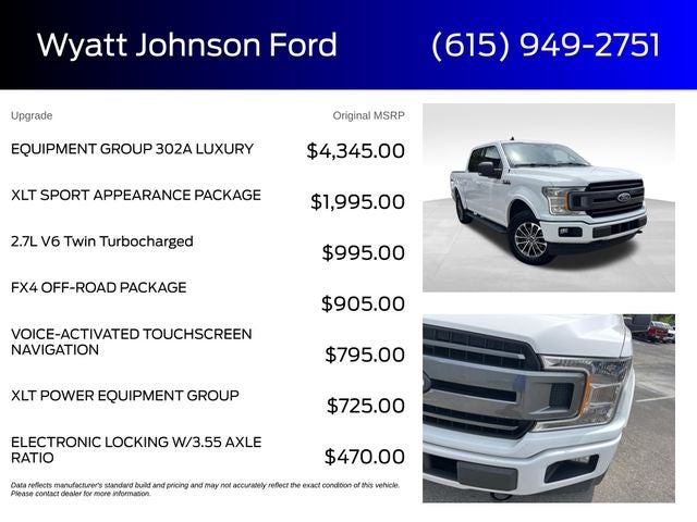 2019 Ford F-150 XLT