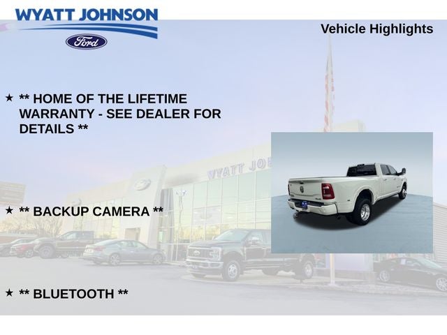 2019 RAM 3500 Laramie Longhorn