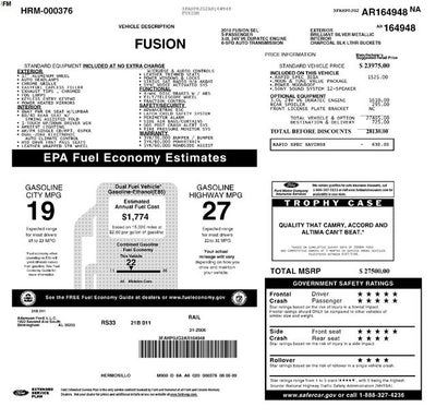 2010 Ford Fusion SEL