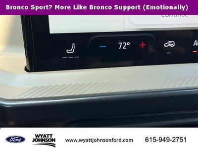 2025 Ford Bronco Sport Big Bend