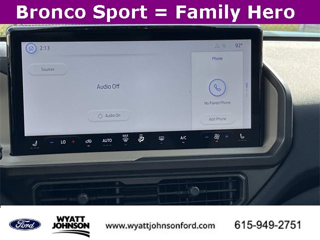 2025 Ford Bronco Sport Big Bend