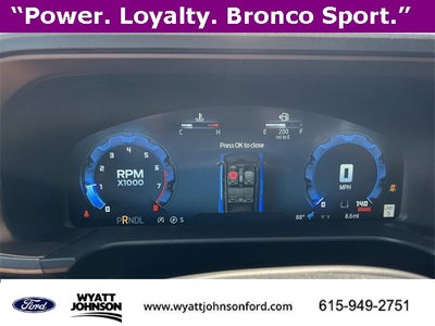 2025 Ford Bronco Sport Outer Banks