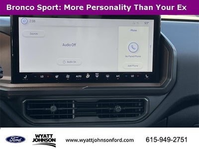 2025 Ford Bronco Sport Outer Banks