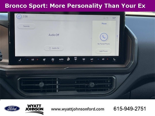 2025 Ford Bronco Sport Outer Banks