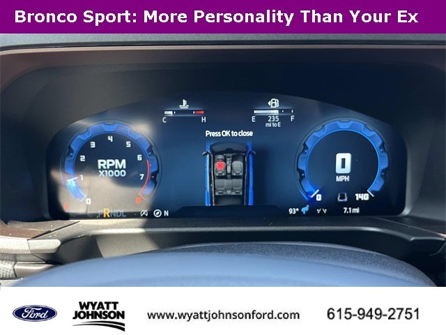 2025 Ford Bronco Sport Outer Banks