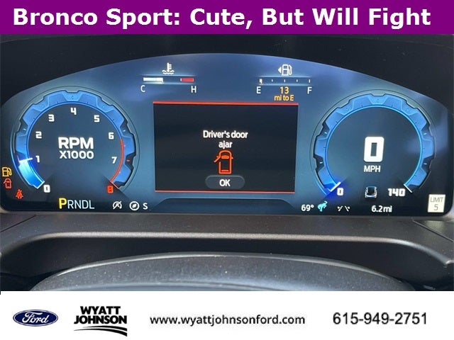 2025 Ford Bronco Sport Outer Banks