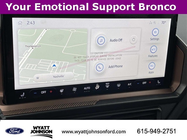 2025 Ford Bronco Sport Outer Banks