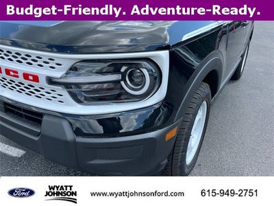 2025 Ford Bronco Sport Heritage