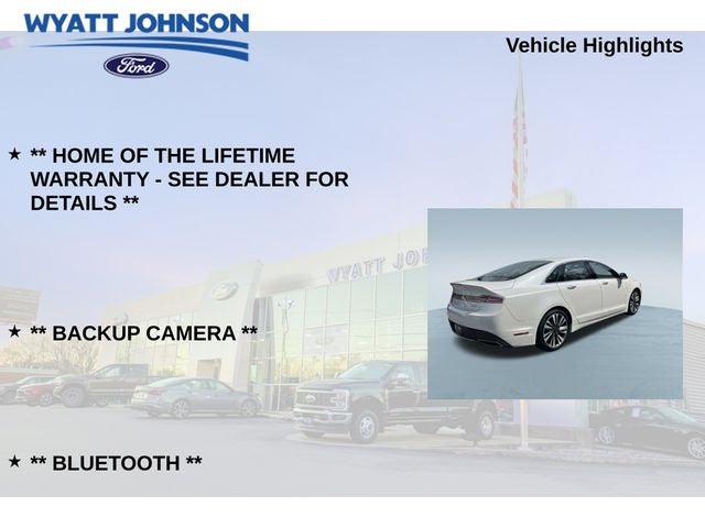 2018 Lincoln MKZ Select