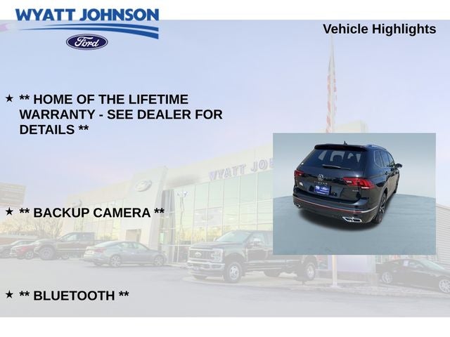 2022 Volkswagen Tiguan 2.0T SEL R-Line