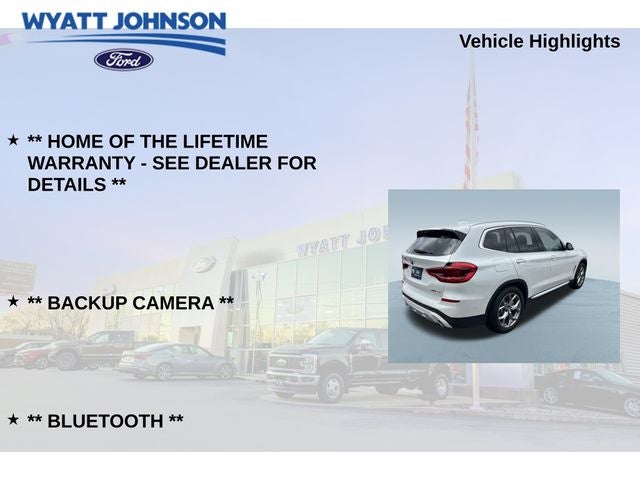 2020 BMW X3 sDrive30i