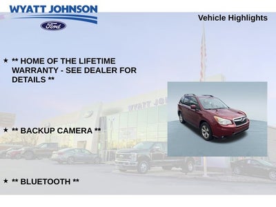 2015 Subaru Forester 2.5i Limited