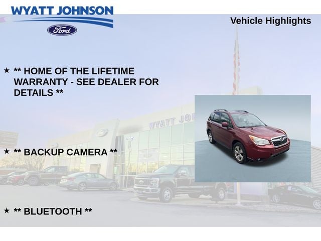 2015 Subaru Forester 2.5i Limited