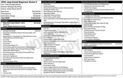 2022 Jeep Grand Wagoneer Series II