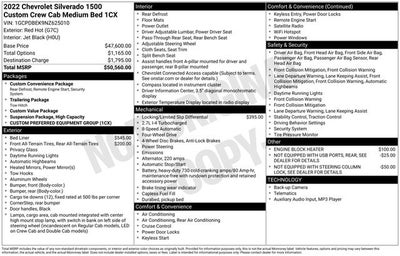 2022 Chevrolet Silverado 1500 Custom