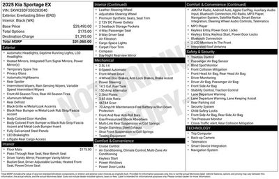 2025 Kia Sportage EX