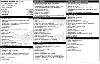 2023 Kia Telluride SX X-Line