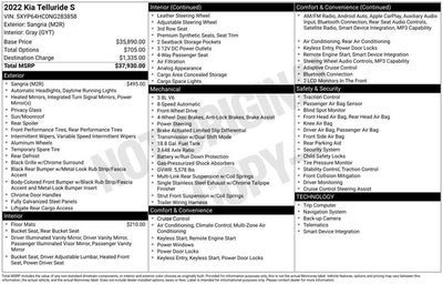 2022 Kia Telluride S