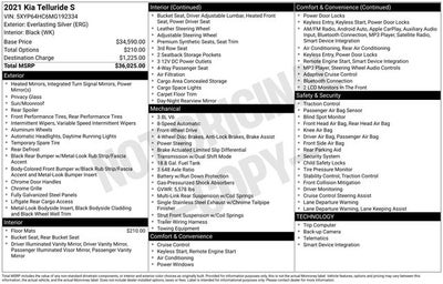 2021 Kia Telluride S